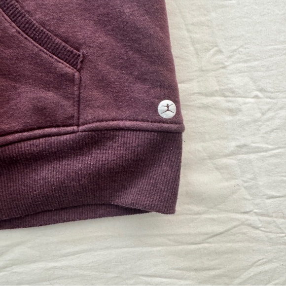 Danskin Burgundy Zip-Up Hoodie - Picture 3 of 8